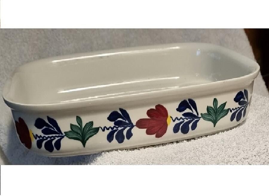 Boerenbont Ovenschaal rechthoekig 22 x 31 cm