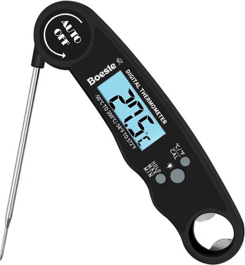 Boeste Multifunctionele BBQ Thermometer Digitaal & Handig