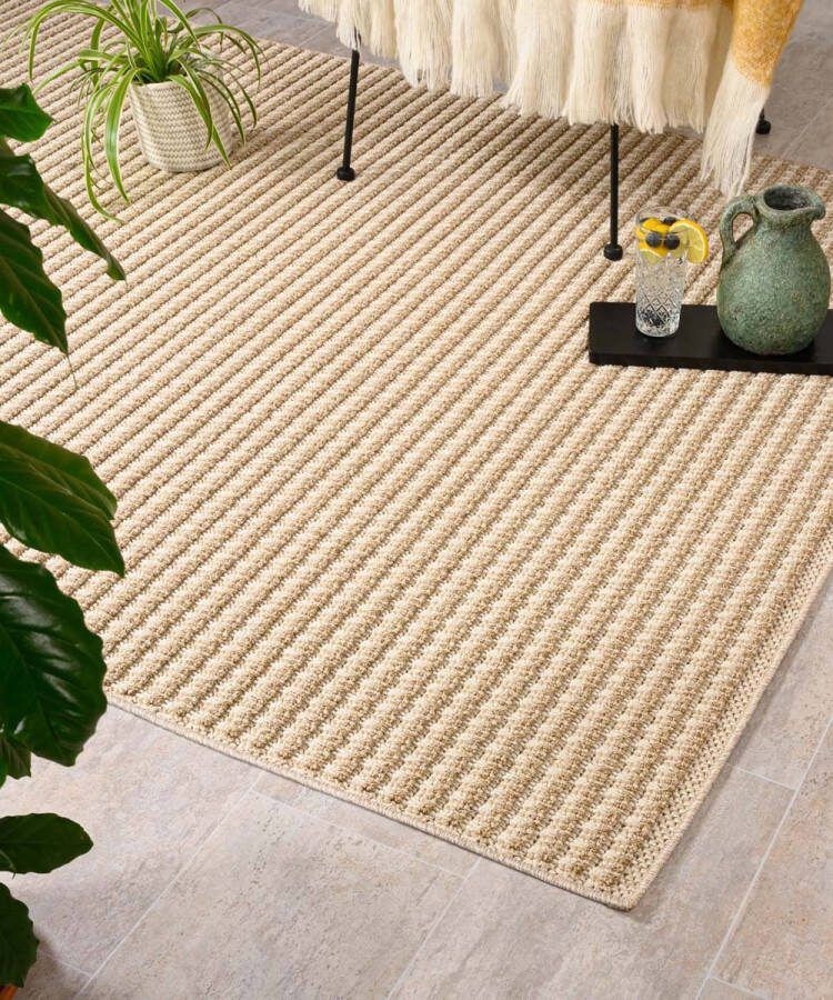 Boho&me Jute buitenkleed Lazo Naturel beige 160x230 cm