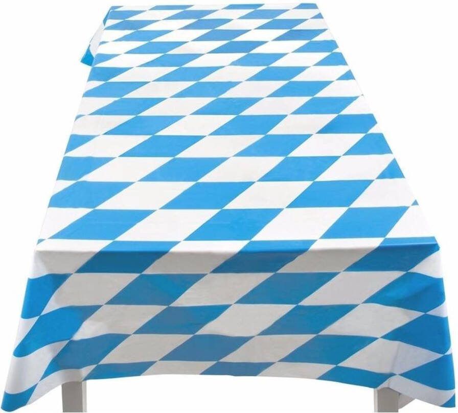 Boland Oktoberfest 8x stuks Beieren Oktoberfest tafelkleden 130 x 180 cm