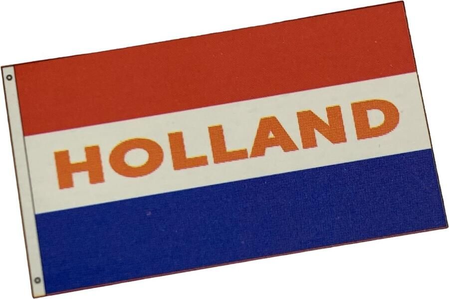 Boland Polyester vlag 'Holland' Voetbal Koningsdag Holland Supporter Voetbal