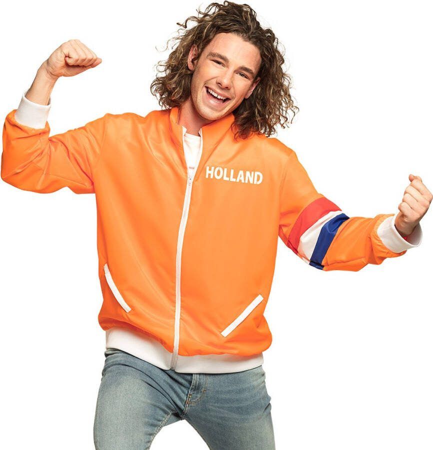 Boland Trainingsjasje 'Holland' man (L) Volwassenen Koningsdag Holland Supporter Voetbal