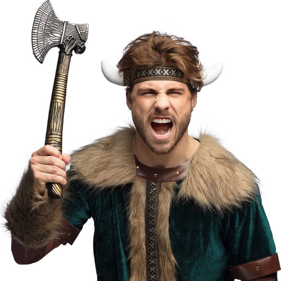 Boland Viking bijl (49 cm) Axe Krijger Cosplay Carnaval Themafeest
