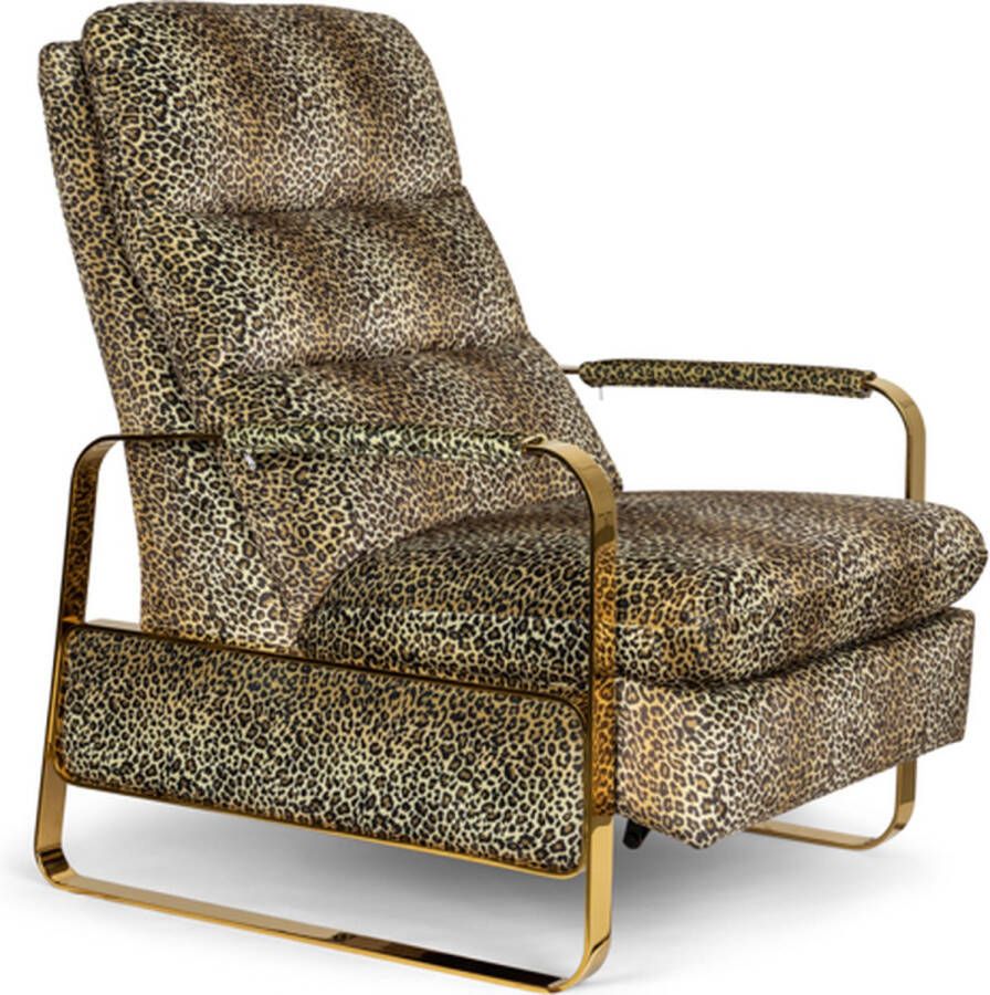 Bold Monkey Relax Like Chandler Recliner Chair Panther