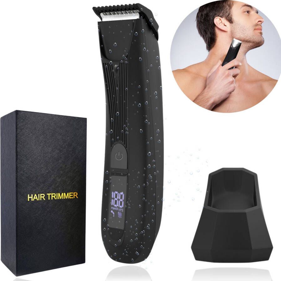 BoldBlend™ Bodygroomer Mannen Trimmer Baardtrimmer Scheerapparaat Body Trimmer Heren Shaver Waterdicht Fluister Stil Veilig Scheren Nieuw Model