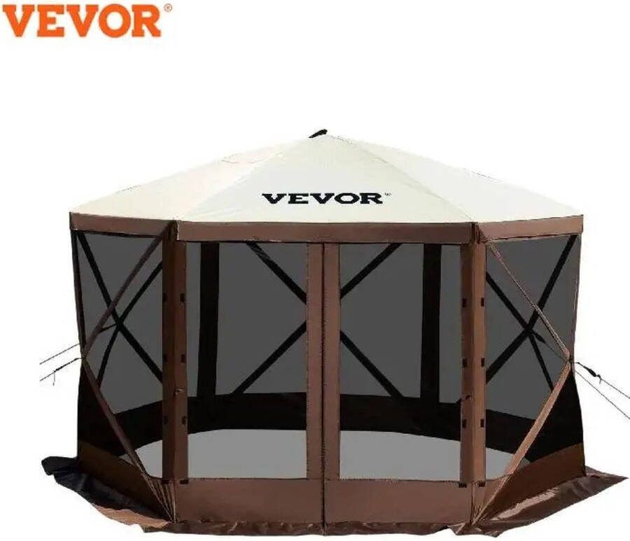 Bolifybuy Pop-up tuinhuis portable camping tuinhuis luifel zonnescherm waterproof zeszijdig