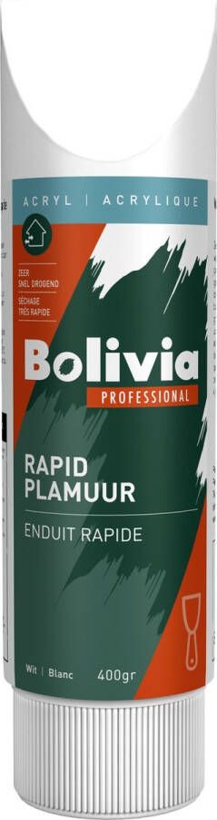 Bolivia Acryl Plamuur Rapid 400 Gram