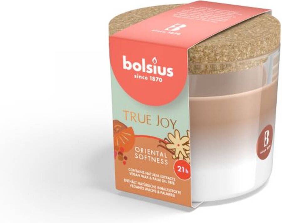 Bolsius Geurkaars True Joy Oriental Softness 7 cm ø 8.5 cm