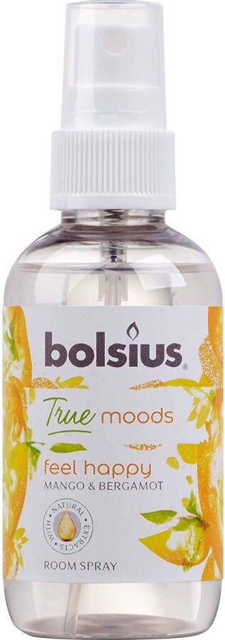 Bolsius Roomspray 75ml True Moods Feel Happy