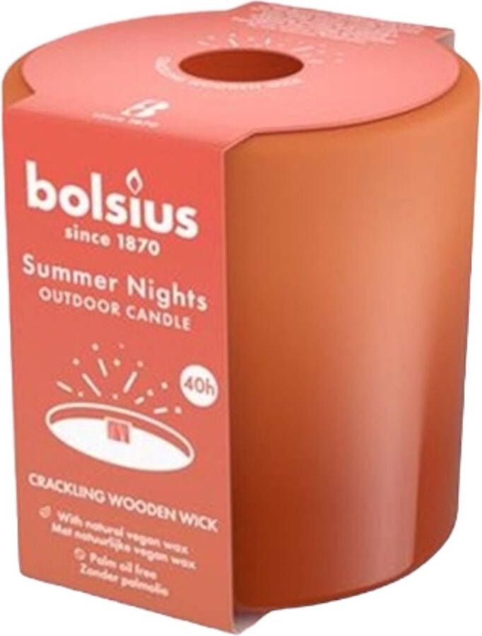 Bolsius Buitenkaars 'Summer Nights' (40 branduren)
