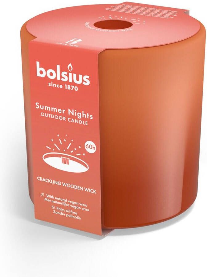 Bolsius Summer Nights glas 120 126 Terra