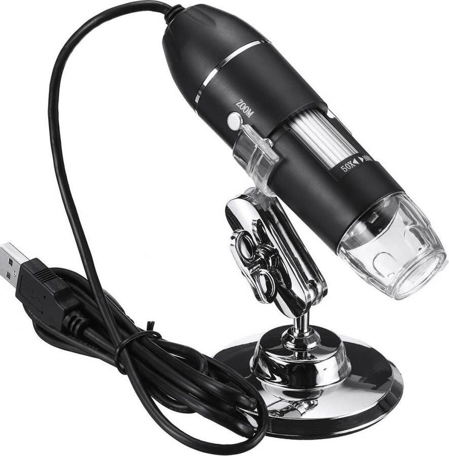 Bolture Draadloze Microscoop Digitale Microscoop Met 1600x Vergroting Microscoop Met Flexibele Standaard 3-in-1 USB-C Handheld Microscoop
