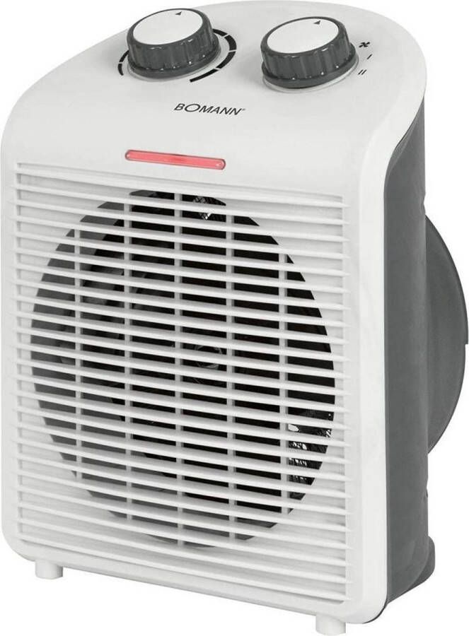 Bomann HL 6040 CB Ventilatorkachel Wit Grijs