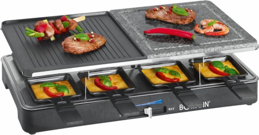 Bomann RG 2279 CB 2in1 Raclette-Grill 1200-1400W