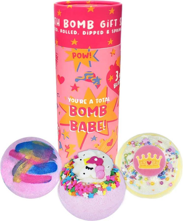 Bomb Cosmetics Babe Tube gift set geschenkset bruisballen