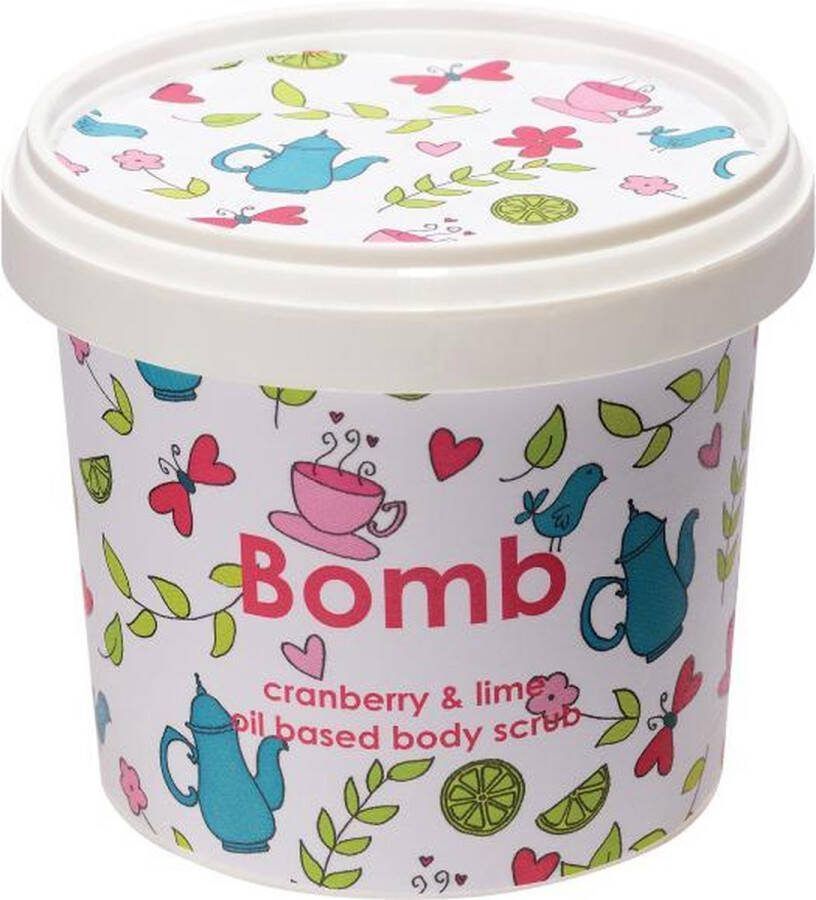 Bomb Cosmetics Cranberry & Lime 365ml body scrub-lichaam scrub