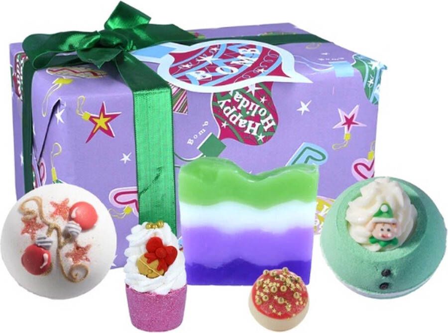 Bomb Cosmetics Incredibauble Christmas Gift Pack kerstgeschenk bruisballen zepen