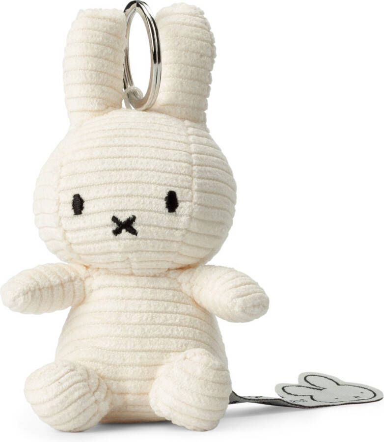 Bon Ton Toys Nijntje Sleutelhanger Corduroy Offwhite 10 cm 4