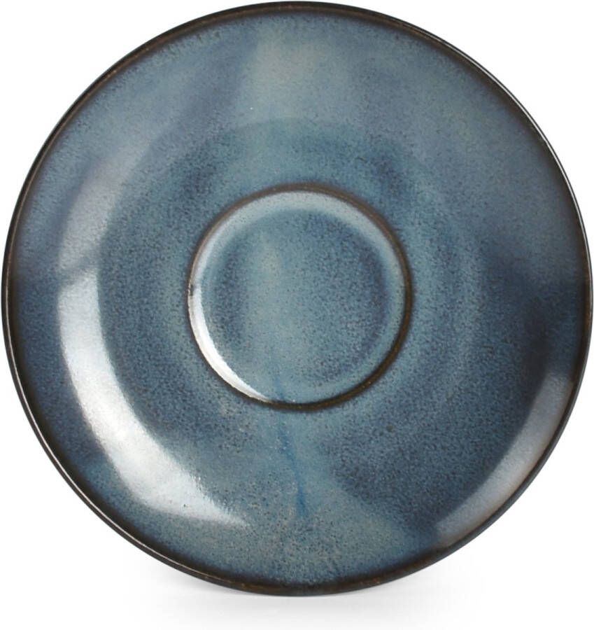 BonBistro Schotel 14cm donkerblauw Cirro (Set van 6)