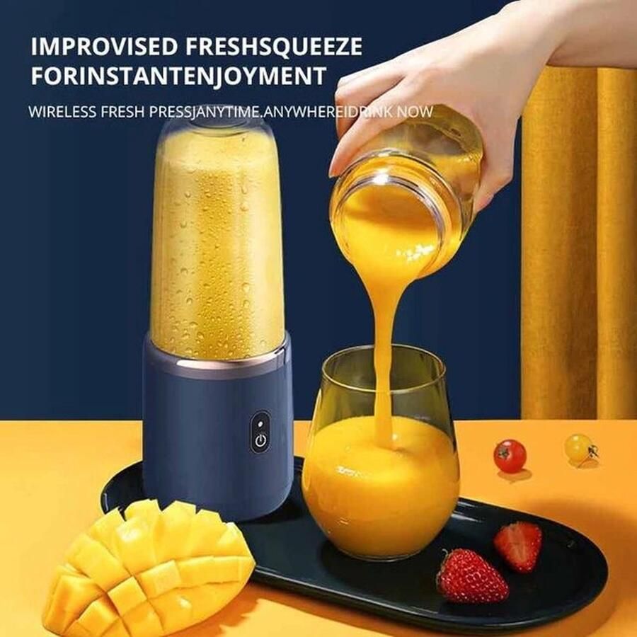 BonBonVibes Juicer Draagbare juicer voor smoothies juicer voor preworkout portable juicer for smoothies