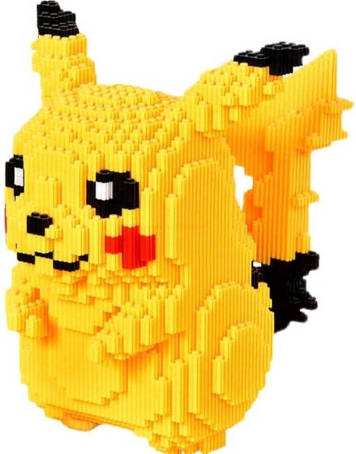 BonBonVibes Diamant Micro Bouwstenen Set Anime Model voor Kinderen en Fans -bouwstenen Geel