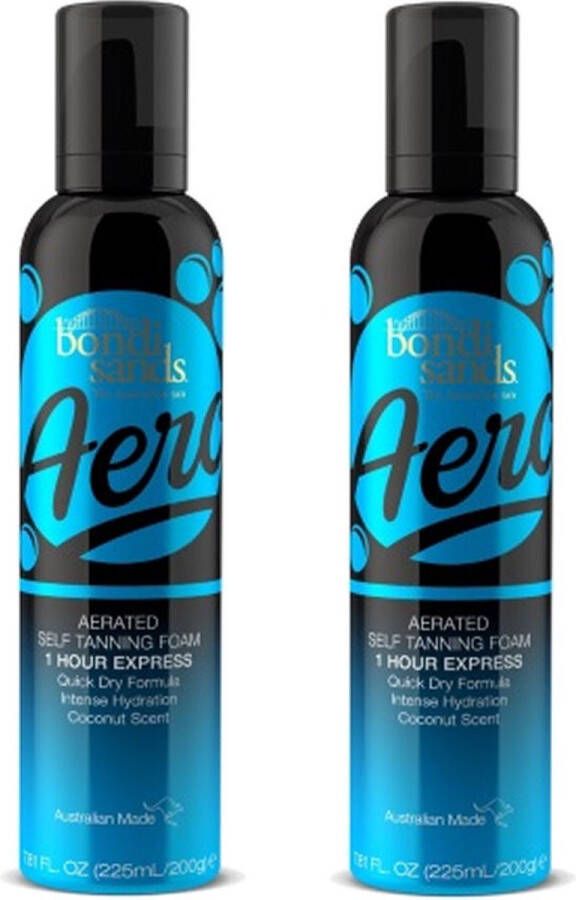 Bondi Sands Aero Self Tanning Foam 1 Hour Express 2 pak