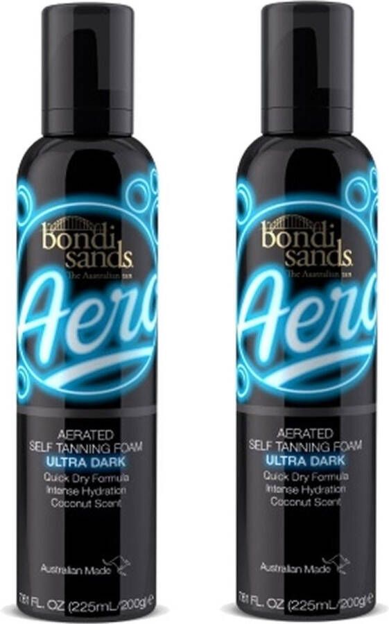 Bondi Sands Aero Self Tanning Foam Ultra Dark 2 pak