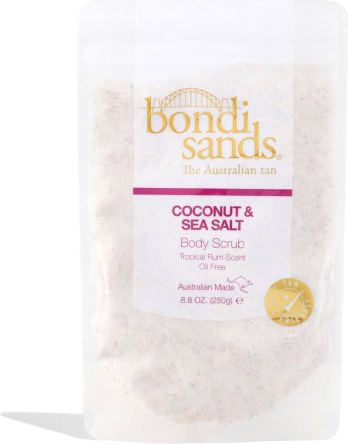 Bondi Sands Body Scrub Coconut & Sea Salt Tropical Rum 250g