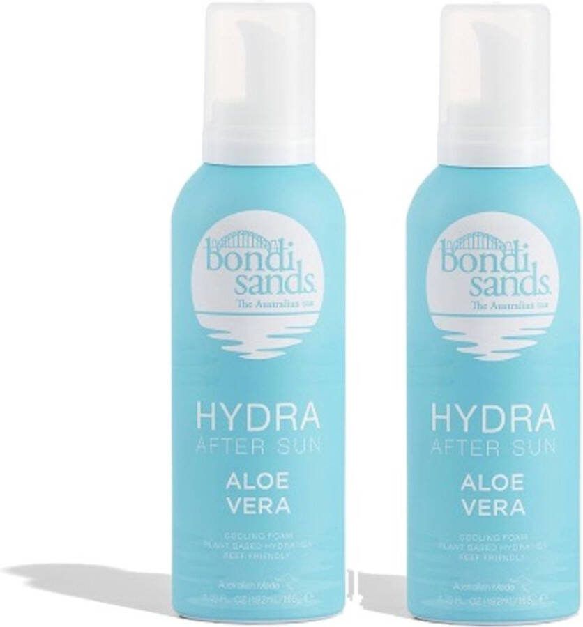 Bondi Sands Hydra After Sun Cooling Foam Aloe Vera 2 Pak
