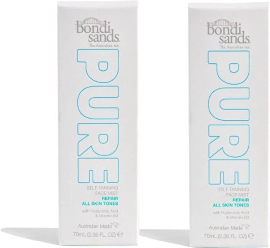 Bondi Sands Pure Self Tanning Face Mist Repair 2 Pak