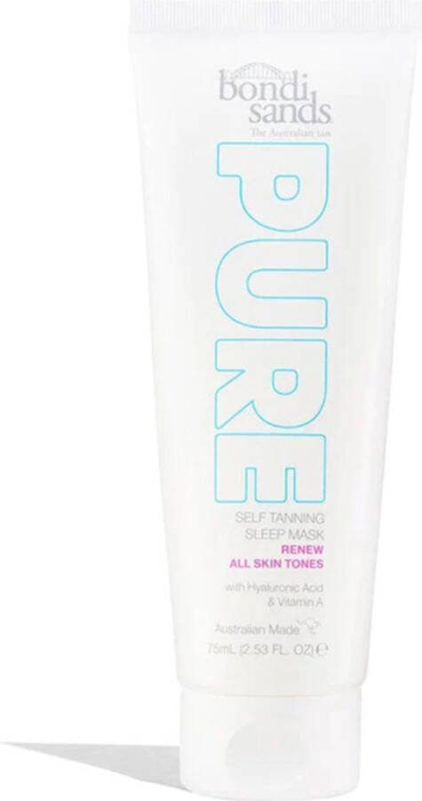 Bondi Sands Pure Self Tanning Sleep Mask Renew All Skin Tones 75 ml