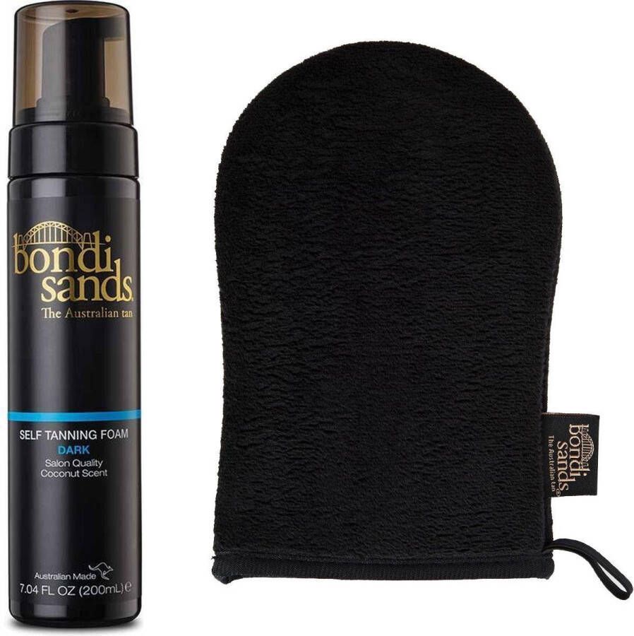 Bondi Sands Self Tanning Foam Dark en Application Mitt