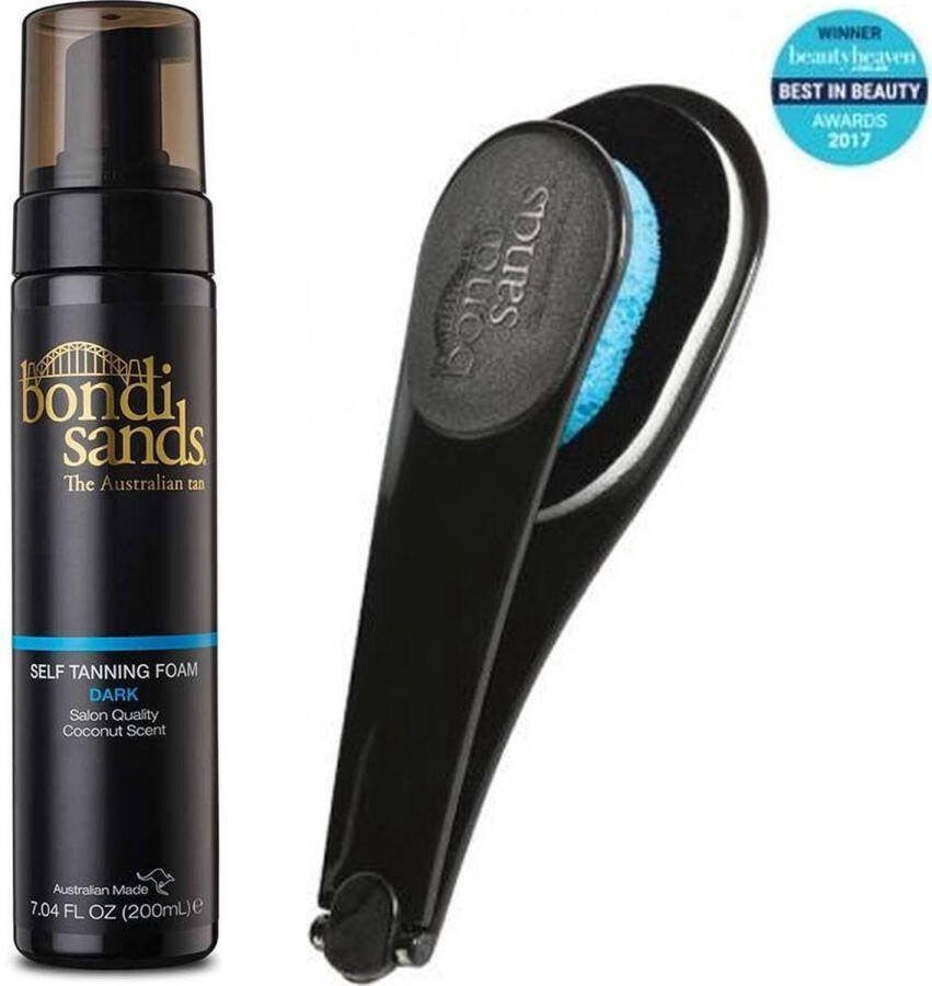 Bondi Sands Self Tanning Foam Dark en Self Tanning back applicator