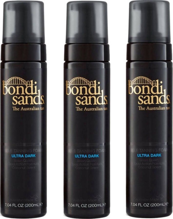 Bondi Sands Self Tanning Foam Ultra Dark 3 pak