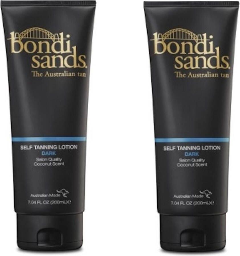 Bondi Sands Self Tanning Lotion Dark 2 Pak