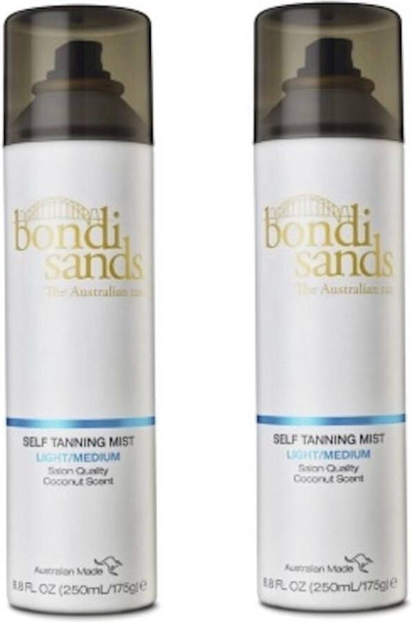 Bondi Sands Self Tanning Mist Light Medium 2 Pak