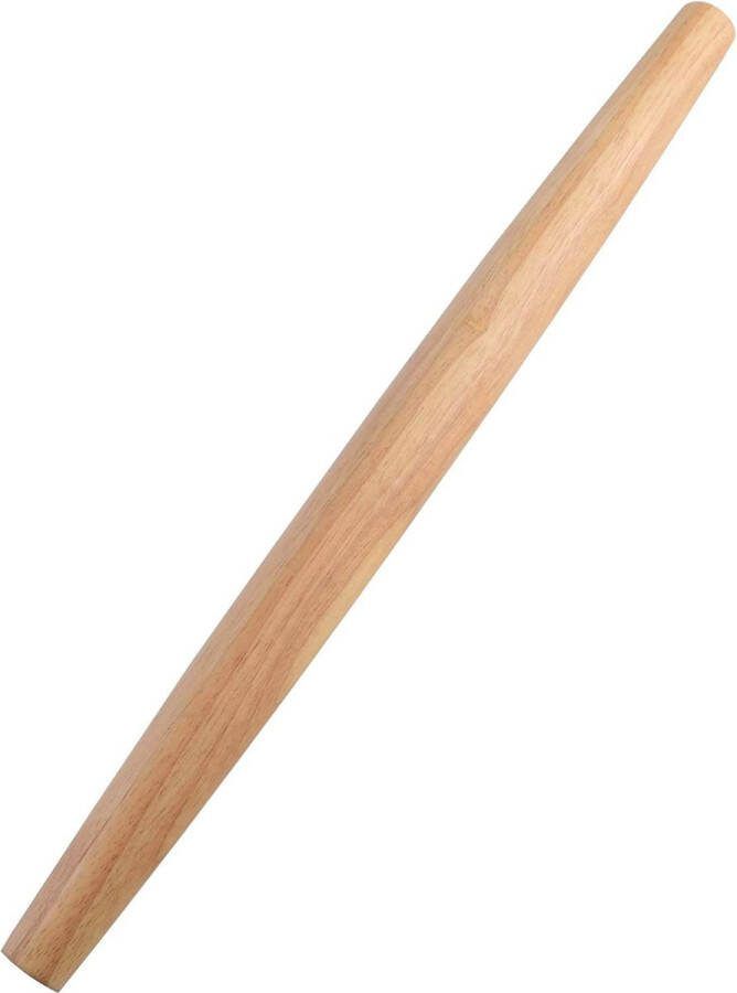Bondoo Deegroller Franse deegroller 45 cm Rolstok Deegroller antikleef deeg roller voor fondant taart koekjes gebak deeg gladde afwerking Deegroller Hout