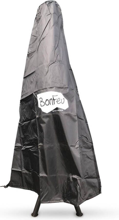 BonFeu Beschermhoes BonSolo en BonBini L 50 x B 50 x H 113 cm PVC Zwart