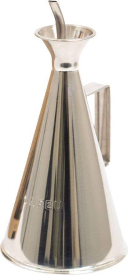 BonFeu Oil Can Oliekan RVS Oliekannetje Oliekan Schenkkan L 11 x B 11 x H 23 cm
