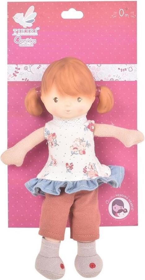 Bonikka Babypop Tine Meisjes 24 Cm Rubber polyester Beige