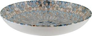 Bonna bord Luca Mosaic Porselein 23 cm (1000cc) set van 6