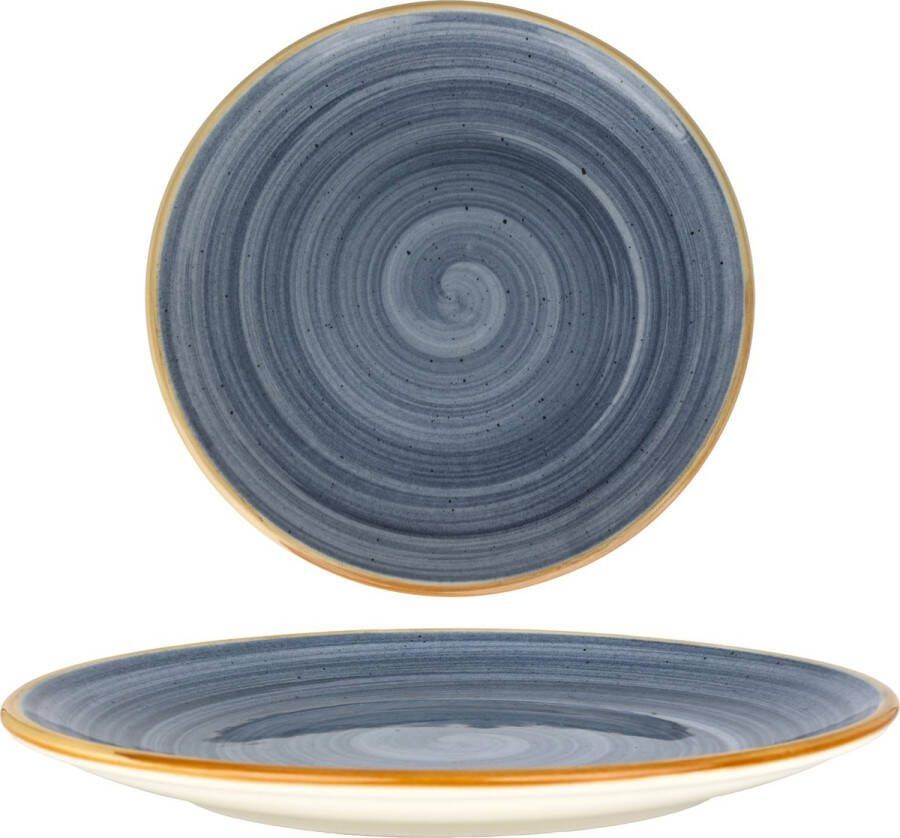 Bonna Dessertbord Aura Dusk Porselein 23 cm set van 6