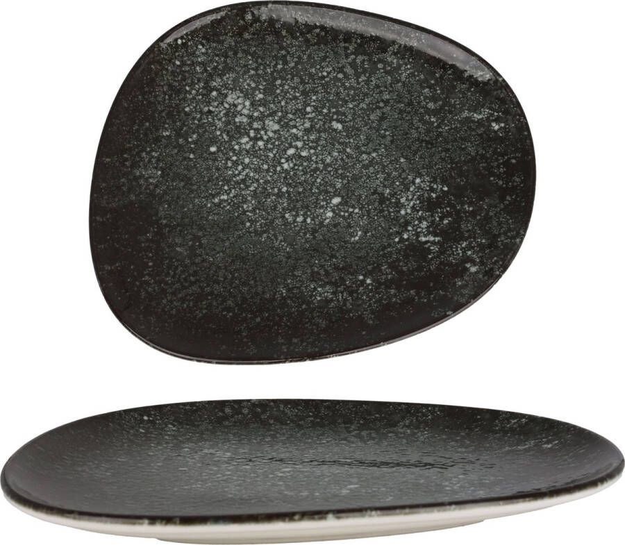 Bonna Dessertbord Cosmos Porselein 24 cm set van 6