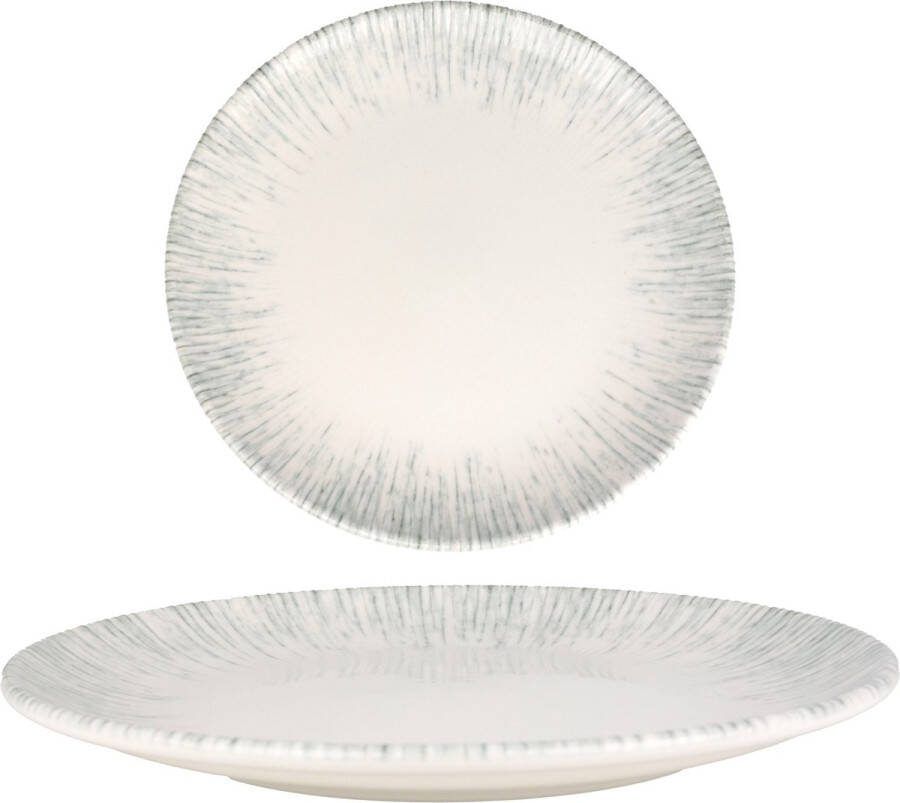 Bonna Dessertbord Iris Porselein 21 cm set van 6