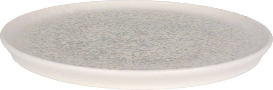 Bonna Dessertbord Lunar White Porselein 16 cm set van 6