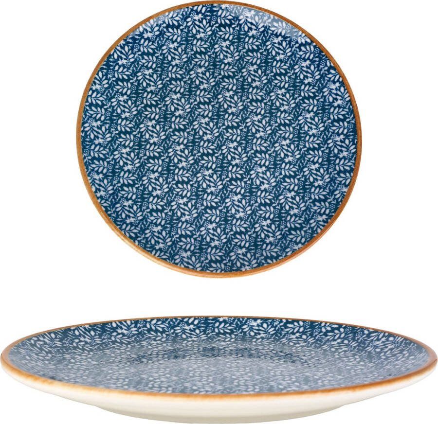 Bonna Dessertbord Lupin Porselein 21 cm set van 6
