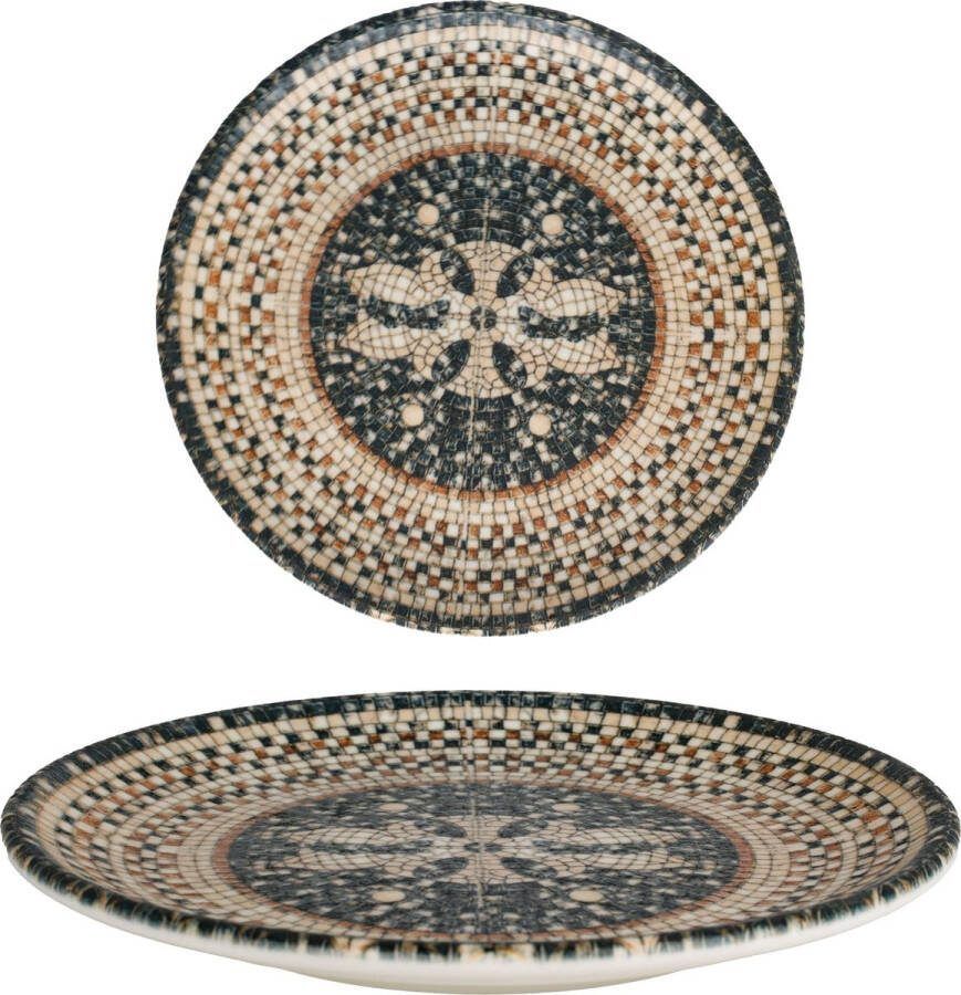 Bonna Dessertbord Mesopotamia Porselein 19 cm set van 6