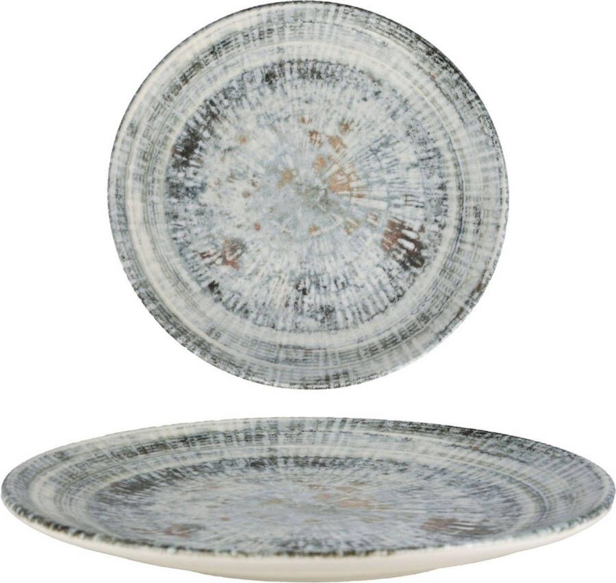 Bonna Dessertbord Odette Porselein 23 cm set van 6