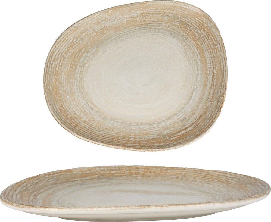 Bonna Dessertbord Patera Porselein 24 cm set van 6