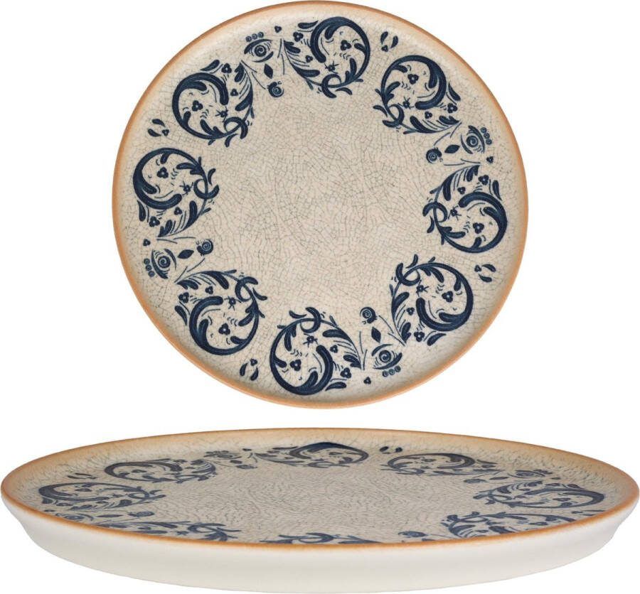 Bonna Dessertbord Viento Porselein 16 cm set van 6
